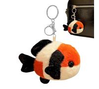 Keychain Plush | Auspicious Good Luck Lightweight Charm | Stuffed Keychain Plush Toys Pendant Soft Mini Hanging Accessory Cute Lucky Symbol Portable Bag Charm Ornament Adorable Character Decoration Cl