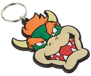 Keychain Super Mario - Llavero de Goma Bowser