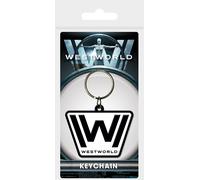 Keychain westworld - llavero de goma logo
