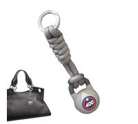 Keychains For Men- 1.57x0.79x1.97 Inches Kettlebell Dumbbell Pendant, Fitness Series Decorative Accessory | Cool Bag Charm Ornament, Metal Jewelry Style Key Ring Purse Backpack Christmas