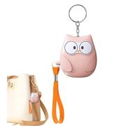 keychan de Alarma para Mujeres - Alarmas de Seguridad Personal | 130dB Alarma de Seguridad portátil pequeña y Linda para Mujeres, Llavero Compacto de Defensa Propia, Alarma de pánico portátil para ca