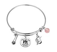 KEYCHIN Pulsera Mam ma Theater Donna and The Dynamos Fans Gift You Are The Dancing Queen, joyería para los fanáticos del drama musical (Dancing Queen Br-S), L, Acero inoxidable, Acero inoxidable