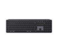 Keychron B6 Pro Teclado inalámbrico Ultrafino, QMK de tamaño Completo con Teclado numérico, conexión 2,4 GHz/Bluetooth 5.2/USB, batería de Larga duración, Compatible con Mac Windows Linux - Gris