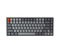 Keychron, Bluetooth y USB, Compatible K2 Compact Gaming-Tastatur, Brown-Switch, weiße LED - Schwarz, US-Layout