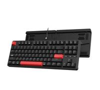 Keychron C3 Pro QMK/Via Teclado Mecánico con Cable, TKL 87 Keys Gaming Keyboard Keychron Mechanical Red Switch para Mac/Windows/Linux (US-Layout)