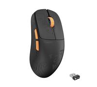 Keychron G3 8K Ratón Gaming de Fibra de Carbono, 44g Ultraligero, 2.4 GHz/BT 5.3/USB-C, PixArt 3950, 8000 Hz Polling Rate, 30 000 dpi, 5 Botones Programables, Ratón Inalámbrico para Esports y FPS