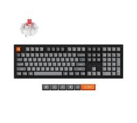 Keychron k10 max diseño italiano iso, teclado mecánico inalámbrico,