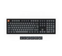 Keychron K10 MAX Teclado Mecánico Inalámbrico con Conexión 2.4 GHz/Bluetooth/Cable, Switch Rojos, Programable con QMK y Launcher, RGB Retroiluminado, Batería 4000mAh para Mac/Windows/Linux- ES Layout