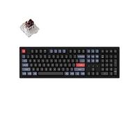 Keychron K10 Pro Teclado mecánico inalámbrico personalizado, QMK/VIA programable Bluetooth/retroiluminación blanca con cable, interruptor Keychron K Pro café intercambiable en caliente - Para Mac