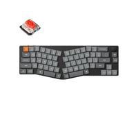 Keychron K11 MAX Teclado Mecánico Inalámbrico Low-Profile RGB, Bluetooth/2,4 GHz/Cable, QMK/Via Programable, Gateron Hot-Swappable Red - Compatible con Mac Windows Linux