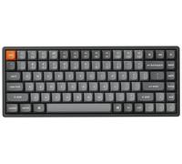 Keychron K2 MAX Teclado Mecánico Inalámbrico Personalizado, 2.4 GHz/Bluetooth/USB-C, RGB, Hot-Swap, Marco de Aluminio, QMK/Via Macros Programables, PBT Keycaps, para Mac Windows, Super Banana Switch