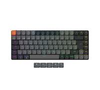 Keychron K3 QMK Teclado Mecánico Inalámbrico Ultradelgado, Diseño de 75% Interruptores Banana Hot-Swappable, Retroiluminación LED RGB Recargable, Bluetooth para Mac/Windows, ES Layout - Versión 3