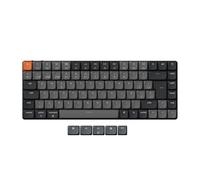 Keychron K3 QMK Teclado Mecánico Inalámbrico Ultradelgado, Diseño de 75%, Interruptores Banana, Retroiluminación LED Blanca, Recargable, Bluetooth, para Mac/Windows/Linux, ES Layout - Versión 3
