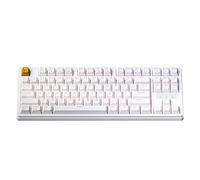 Keychron KJ4 Teclado mecánico inalámbrico personalizado, Bluetooth QMK de 2.4 GHz, diseño 80% RGB, interruptor marrón intercambiable en caliente compatible con Mac Windows Linux, batería de carga