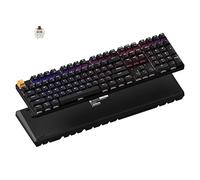 Keychron KJ5 - Teclado mecánico inalámbrico personalizado, Bluetooth QMK de 2.4 GHz, diseño de tamaño completo RGB, interruptor marrón intercambiable en caliente compatible con Mac Windows Linux, para