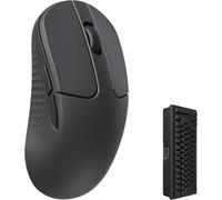 Keychron M3 Mini 4K Wireless Bluetooth 5.1/2.4GHz/Ratón óptico con cable, ultraligero 55g Programable PixArt 3395 Sensor con hasta 26000 DPI/ 650 IPS para Windows Mac Linux - Negro