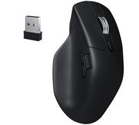 Keychron M6 - Ratón inalámbrico Bluetooth de 8000 Hz, 2,4 GHz/conexión por cable, sensor PixArt 3950 programable de cuerpo ligero para Windows Mac Linux, color negro