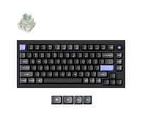 Keychron Q1 HE Teclado magnético TMR con cable de 8000 Hz, disparador rápido, interruptor de cal ultrarrápido, intercambio en caliente, 75% de aluminio, RGB personalizado para Mac, Windows, Linux