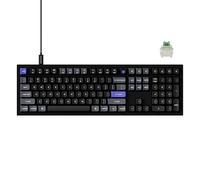 Keychron Q6 HE - Teclado con efecto Hall con cable, interruptor magnético de disparo rápido, intercambio en caliente, tasa de sondeo de 8000 Hz, diseño de aluminio de tamaño completo, RGB