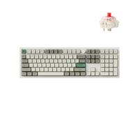Keychron Q6 Max QMK/VIA Bluetooth inalámbrico/2.4 GHz/USB-C teclado mecánico personalizado con cable, perilla programable de tamaño completo RGB retroiluminada en caliente, interruptor rojo Gateron