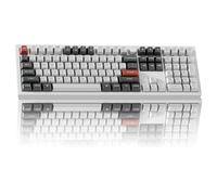 Keychron Q6 Ultra Wireless 8K 2.4GHz/Bluetooth/teclado mecánico inalámbrico RGB intercambiable en caliente con interruptor Keychron Silk POM Brown para Mac, Windows Linux