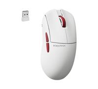 Keychron Ratón inalámbrico G4 8K, color blanco