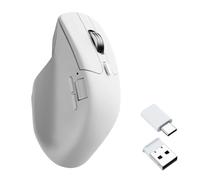 Keychron ratón inalámbrico m6 1k completamente silencioso, 2,4 ghz/b