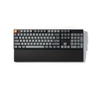 Keychron Reposamuñecas de Silicona Negro, reposamuñecas ergonómico para teclados mecánicos K10 / C2 / C2 Pro