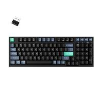Keychron Teclado inalámbrico B35, 2.4 GHz/Bluetooth 96 % con teclado numérico, lanzador de escritura silencioso, soporte de ángulo ergonómico, compatible con Mac, Windows, Linux