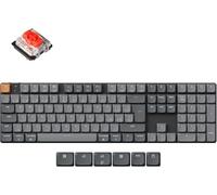 Keychron Teclado inalámbrico mecánico K5 Max - Diseño QWERTY italiano, conexión triple (Bluetooth/2,4 GHz/USB-C), intercambiable en caliente, compatible con Mac/Windows/Linux - Interruptor de perfil