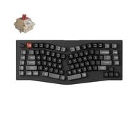 Keychron Teclado mecánico inalámbrico V10 Ultra 8K, 75% diseño ergonómico Alice, 2.4 GHz/Bluetooth 5.3/cable USB-C, teclado personalizado ZMK intercambiable en caliente con perilla para Mac y Windows
