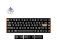 Keychron Teclado mecánico K6 HE Rapid Trigger ANSI, teclado inalámbrico QMK Bluetooth para juegos con interruptor magnético de doble riel Gateron de intercambio en caliente, retroiluminación RGB para