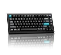 Keychron Teclado mecánico Q1 Ultra 8K 75%, frecuencia de sondeo de 8.000 Hz, compatible con 2.4 GHz/Bluetooth/cable, carcasa de aluminio CNC, soporta intercambio en caliente, tapa de tecla OSA Double