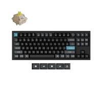 Keychron Teclado mecánico Q3 Ultra 8K TKL, frecuencia de sondeo de 8.000 Hz, 2.4 GHz, Bluetooth, compatible con cable, carcasa de aluminio CNC, compatible con intercambio en caliente, tapa de tecla
