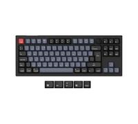 Keychron V3 MAX 80% Teclado Mecánico Inalámbrico Personalizado, 2.4GHz Conexión Bluetooth por Cable QMK/Via Programable, Hot-Swap Interruptores Gateron Jupiter Banana para Mac/Windows/Linux-ES Layout