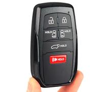 KEYECU Llavero remoto inteligente de repuesto para Toyota Sienna 2021 2022 2023 2024 2025 llave de coche de proximidad sin llave FCC ID: HYQ14FBX (placa 231451-3041)