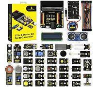 KEYESTUDIO BBC Micro:bit 37 In 1 Starter Kit with Tutorial for Early Stem Education for Beginners and Kids (Not Contained Microbit)