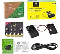 KEYESTUDIO BBC Micro: bit y Caja de batería AAA Cell Compatible con Microbit V2 Conector de alimentación Board para Micro bit Starter Kit