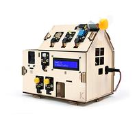 KEYESTUDIO ESP32 Smart Home IoT Stem Kit Compatible con Arduino IDE, con Placa ESP32, Python C, Proyecto Musical