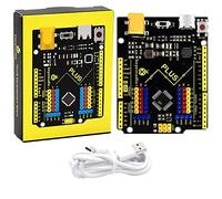 KEYESTUDIO UN0 Plus R3 Tarjeta Placa con Cable Type C y Microcontrolador Compatible con Arduino IDE