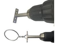 Keyfit Tools Herramienta de torsión de alambre para valla de alambre, taladro de instalación eléctrica, valla de enlace de cadena y alambre en general hasta 3/16 pulgadas calibre 7 alambre