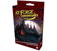 KeyForge Adventures: Fall of House Gormangeist: una misteriosa expansin del escenario multijugador! Juego de cartas cooperativas para nios y a