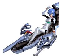 Keyhvao Accesorios Sockpit de 14 cm, figura ilustre de Ayanami Rei, Mari Makinami, caras móviles e intercambiables, figura de anime de Mari Makinami Illustrious, Ayanami Rei (Ayanami Rei)