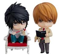 Keyhvao Figura de Yagami de luz de 10 cm, accesorios móviles e intercambiables, estatua de modelo, nota de la muerte, figuras de anime, material de PVC, decoración de escritorio, regalos para