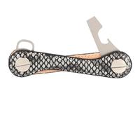 Keykeepa Gestor de llaves de piel 1-12 teclas gris