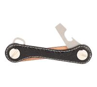 Keykeepa Gestor de llaves de piel 1-12 teclas negro