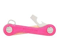 Keykeepa Gestor de llaves de piel Piel 1-12 teclas fucsia