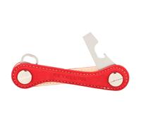 Keykeepa Gestor de llaves de piel Piel 1-12 teclas rojo