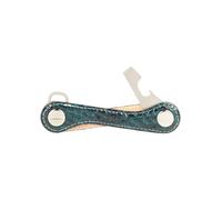 Keykeepa Leather Estuche para llave Piel natural 9.5 cm azul