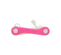 Keykeepa Leather Estuche para llave Piel natural 9.5 cm fucsia